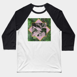 Fern Collage Baseball T-Shirt